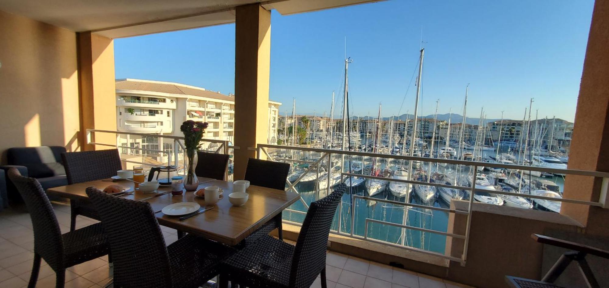 Residence Cap Hermes, Incroyable Vue Sur Le Port, Fréjus 외부 사진